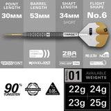 Target Redux 01 90% Tungsten SP Steel Tip Darts