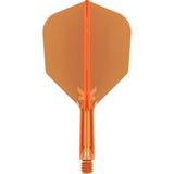 K-Flex Neon Orange No6 One Piece Dart Flights by Target