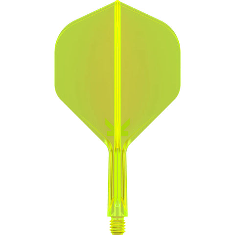 K-Flex Neon Yellow No2 One Piece Dart Flights by Target
