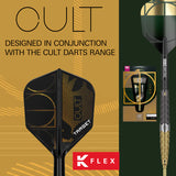 Target K-Flex Cult No6 One Piece Dart Flights