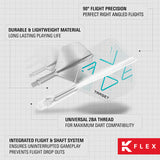 TARGET K-FLEX ROVE NO6 ONE PIECE DART FLIGHTS