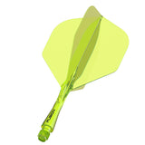 Winmau Fusion Integrated Flight & Shaft System Yellow