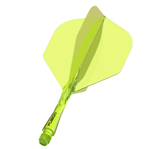 Winmau Fusion Integrated Flight & Shaft System Yellow