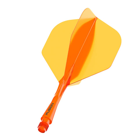 Winmau Fusion Integrated Flight & Shaft System Orange