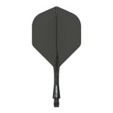 Winmau Fusion Integrated Flight & Shaft System Black