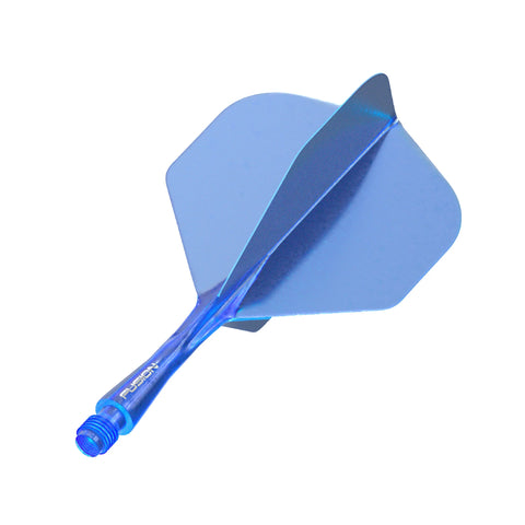 Winmau Fusion Integrated Flight & Shaft System Azure Blue