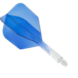 Condor - Condor AXE Gradient Dart Flights - Small - Clear Blue