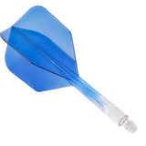 Condor - Condor AXE Gradient Dart Flights - Small - Clear Blue