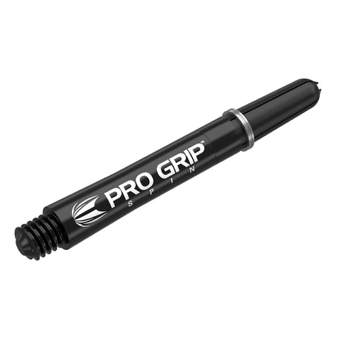 Pro Grip Spin Dart Stems / Shafts (3 Sets) by Target Black/Clear