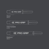 Pro Grip Vision Dart Stems / Shafts (3 Sets) by Target (9 Shafts Total) Blue