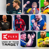 LUKE LITTLER WORLD CHAMPION NO. 6 K-FLEX ONE PIECE DART FLIGHTS BY TARGET