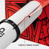 Pro Grip Dart Stems / Shafts (3 Sets) by Target (9 Shafts Total) White