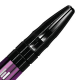 Mission - Mission Sabre Shafts - Polycarbonate Dart Stems - Purple - Black Top