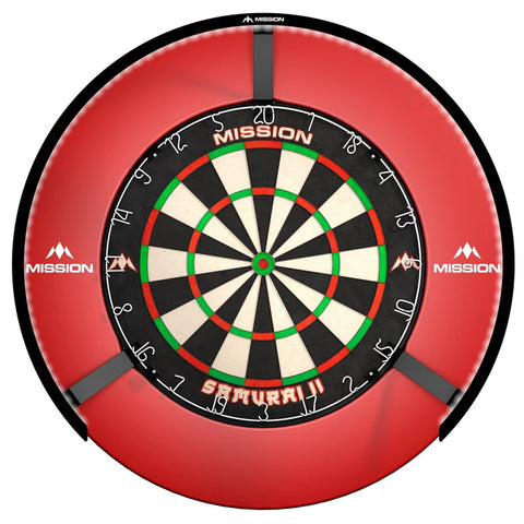 <CLEARANCE> Mission Torus 270 Dartboard Lighting - Bright White Light