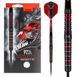 HARROWS WOLFRAM INFINITY 97% TUNGSTEN STEEL TIP DARTS