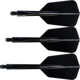 Condor - Condor AXE Dart Flights - Slim - Wing - Black (NO SMALL PACKET SHIPPING)
