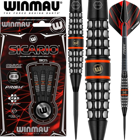 Winmau Sicario Steel Tip Dart Set
