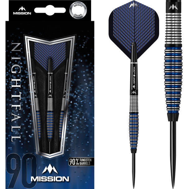 Mission Mission Nightfall Darts Steel Tip M4 Curved Atlantic Dart Warehouse