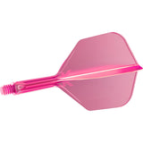 K-Flex Neon Pink No6 One Piece Dart Flights by Target