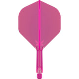 K-Flex Neon Pink No2 One Piece Dart Flights by Target