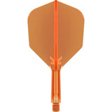 K-Flex Neon Orange No6 One Piece Dart Flights by Target