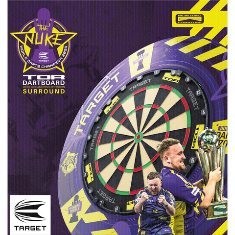 Luke Littler World Champion Dartboard & Surround Kit