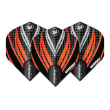 Prism Delta Black, White & Orange No2 Dart Flights by Winmau