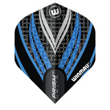 Prism Delta Black, White & Blue No2 Dart Flights by Winmau