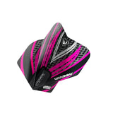 Prism Delta Black, White & Pink No2 Dart Flights by Winmau