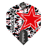 PRISM ZETA JOE CULLEN STAR STANDARD DART FLIGHTS BY WINMAU 6915.336