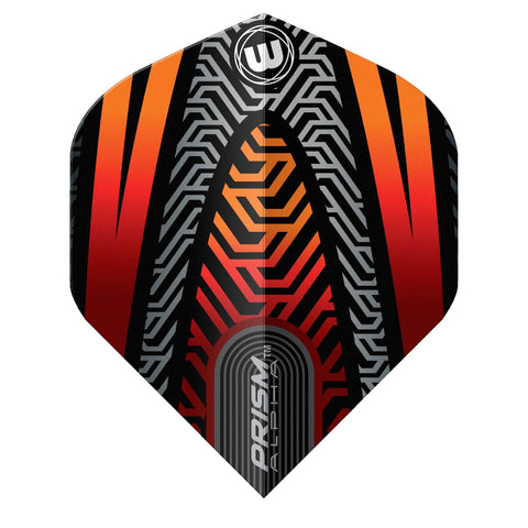 Prism Alpha Black & Orange Standard Dart Flights by Winmau (Copy)