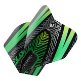 Prism Alpha Black & Green No2 Dart Flights by Winmau