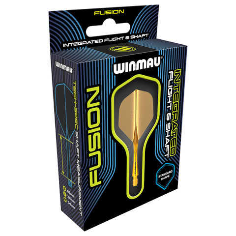 Winmau Fusion Integrated Flight & Shaft System Orange