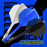 Winmau Fusion Integrated Flight & Shaft System Black