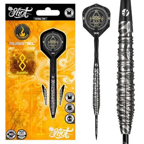 Shot Alchemy Runstel 90% Tungsten Steel Tip Darts