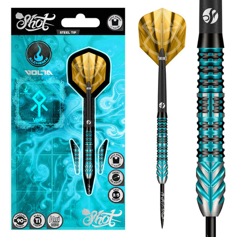 Shot Alchemy Volta 90% Tungsten Steel Tip Darts