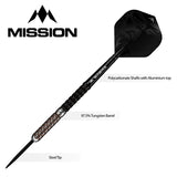 Mission - Mission Archon Darts - Steel Tip - 97.5% - Black & Bronze PVD