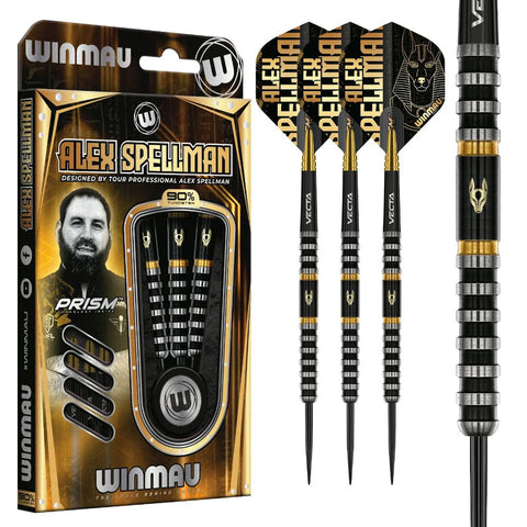 Alex Spellman 90% Tungsten Steeltip Darts