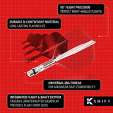 Target K-Shift Clear No2 Spinning Integrated Flights & Shafts