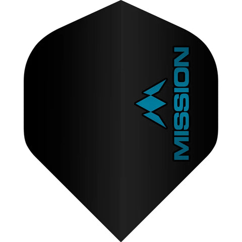 Mission Logo Dart Flights - Blue