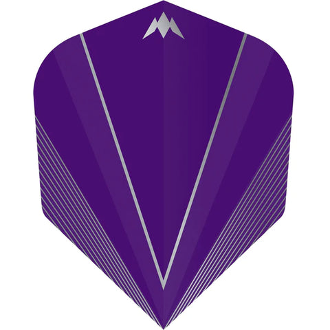 Mission - Mission Shades Dart Flights - 100 Micron - No6 - Standard - Purple