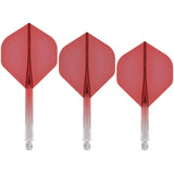 Mission - Mission Force 90 - New Moulded Flight & Shaft System - Transparent Red - Standard No2