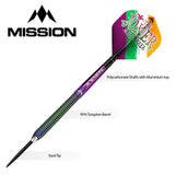 MISSION JOHN O SHEA DARTS - STEEL TIP - THE JOKER - CORAL