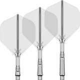 Target K-Shift Clear No2 Spinning Integrated Flights & Shafts