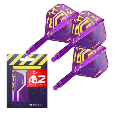 LUKE LITTLER WORLD CHAMPION NO. 2 K-FLEX ONE PIECE DART FLIGHTS BY TARGET