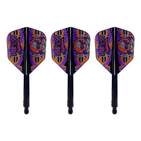 Condor AXE Dart Flights Stowe Buntz - Neon Nightmare 3