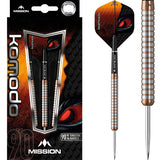 Mission - Mission Komodo GX Darts - Steel Tip - Micro - M1 - Rose Gold