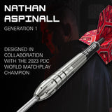 Target Nathan Aspinall "The ASP" Steel Tip Dart Set
