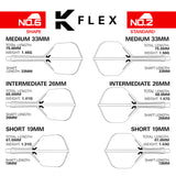 TARGET JAPAN CATHY LEUNG CHARIS K-FLEX NO2 INTEGRATED FLIGHTS & SHAFTS