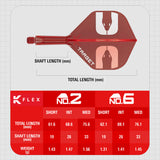 TARGET NATHAN ASPINALL NO2 K-FLEX INTEGRATED FLIGHTS AND SHAFTS